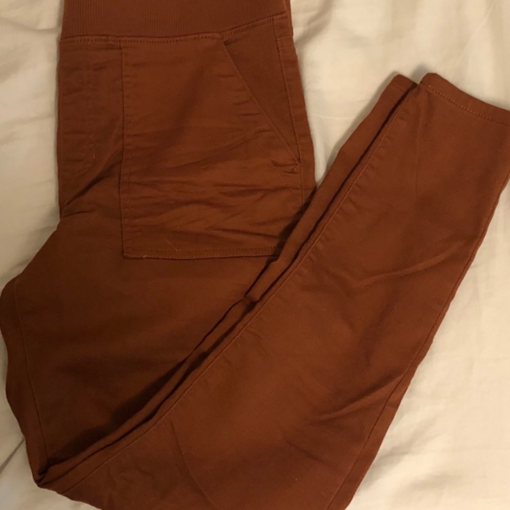 Women's Burnt Orange Jeggings